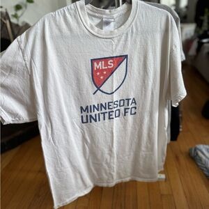 Gildan White Minnesota United FC Tee
